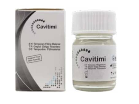 Temporary sealing cements. Dental cement temporary filling