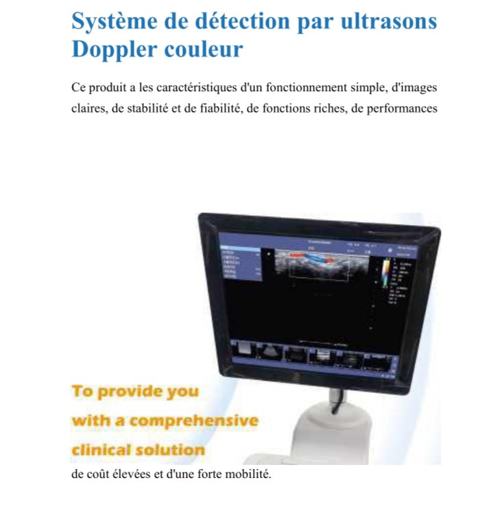 Color doppler BLS X5  ECOGRAPH , CARDIAC PROBE