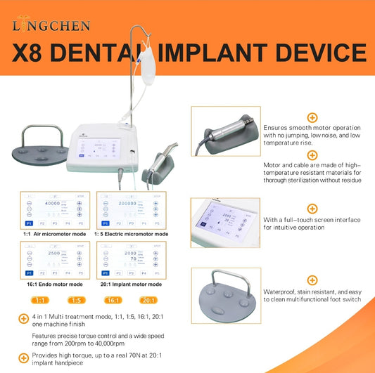 Dental implant motor