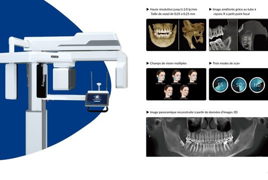 Smart3D X  intelligent CBCT with flexible FOVS  both 2D and  3D mode  CBCT panoramic and  cephalometric