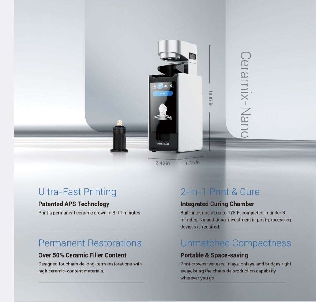 CERAMIX-Nano  Capsule 3D Printer