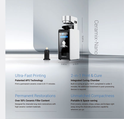 CERAMIX-Nano  Capsule 3D Printer