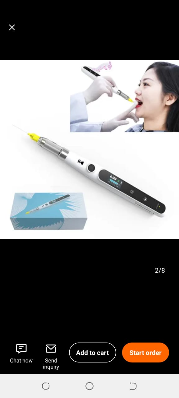 Dental Anesthesia Injector
1.Wireless pen operation convenience.
2.Back suction injection,avoid blood risk.
3.Three injection speed gears,control drug dosage.
4.Dynamic pressure feedback.
5.Music mode,offer patients a relaxedatomosphere.