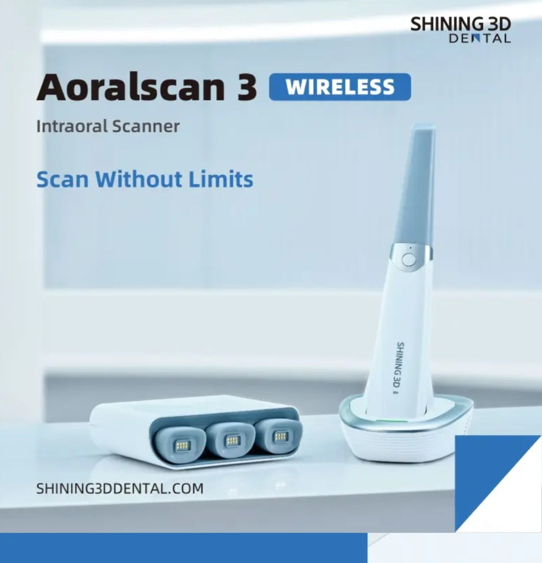 (Copie) wireless dental 3D scanner,   shining 3D wireless,  oral scan