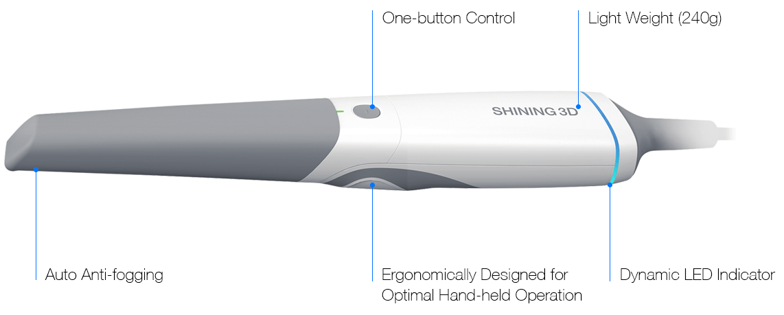 Shining 3D oral scan 3